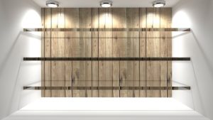 Glass Shelves Design