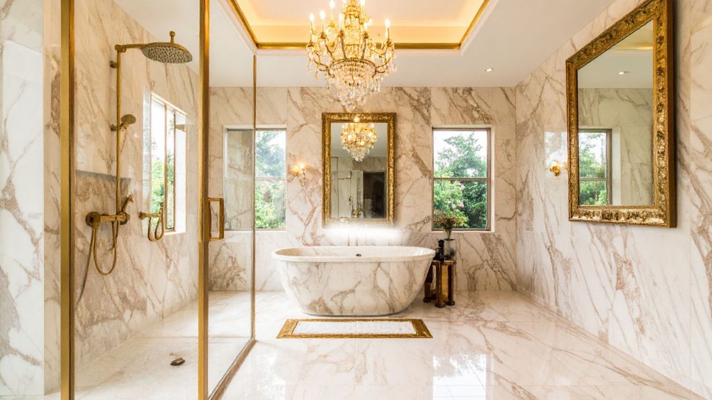Luxury bathroom mirrors