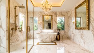 Luxury bathroom mirrors